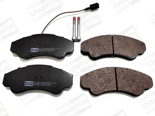 Jeu de 4 plaquettes de frein CHAMPION ref. 573114CH