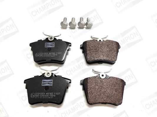 Jeu de 4 plaquettes de frein CHAMPION ref. 573133CH