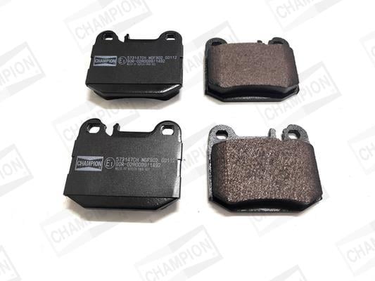 Jeu de 4 plaquettes de frein CHAMPION  ref. 573147CH
