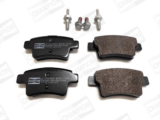 Jeu de 4 plaquettes de frein CHAMPION ref. 573194CH
