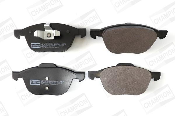 Jeu de 4 plaquettes de frein CHAMPION  ref. 573209CH