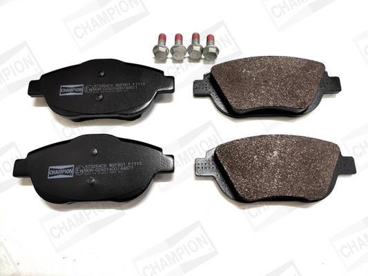 Jeu de 4 plaquettes de frein CHAMPION ref. 573264CH