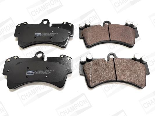 Jeu de 4 plaquettes de frein CHAMPION ref. 573282CH