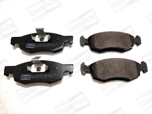 Jeu de 4 plaquettes de frein CHAMPION ref. 573295CH