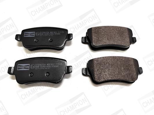 Jeu de 4 plaquettes de frein CHAMPION  ref. 573307CH