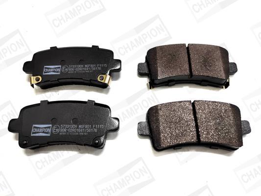 Jeu de 4 plaquettes de frein CHAMPION ref. 573313CH