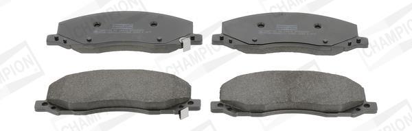 Jeu de 4 plaquettes de frein CHAMPION ref. 573326CH