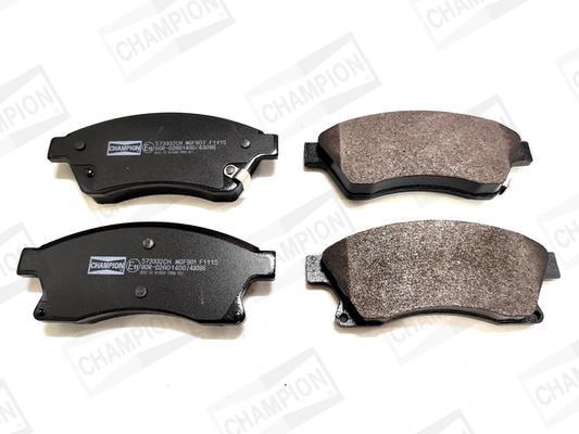 Jeu de 4 plaquettes de frein CHAMPION ref. 573332CH