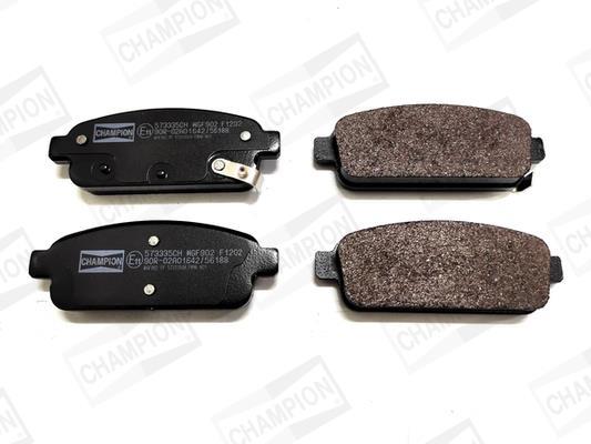 Jeu de 4 plaquettes de frein CHAMPION ref. 573335CH
