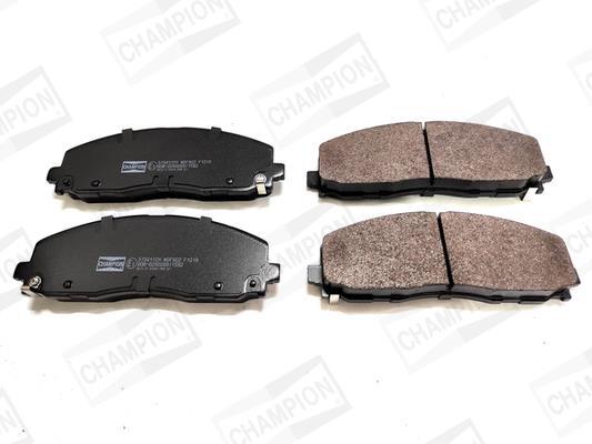 Jeu de 4 plaquettes de frein CHAMPION  ref. 573411CH