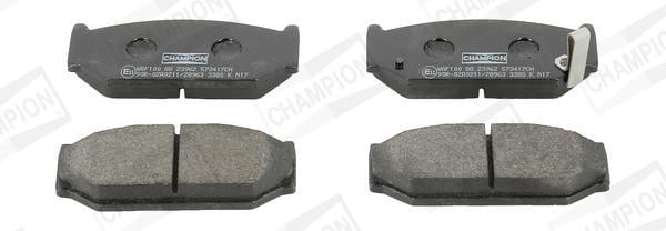 Jeu de 4 plaquettes de frein CHAMPION ref. 573417CH