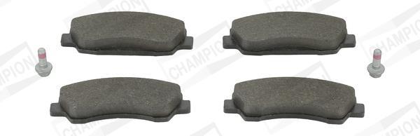 Jeu de 4 plaquettes de frein CHAMPION ref. 573461CH