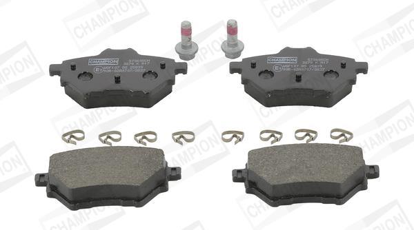 Jeu de 4 plaquettes de frein CHAMPION ref. 573605CH