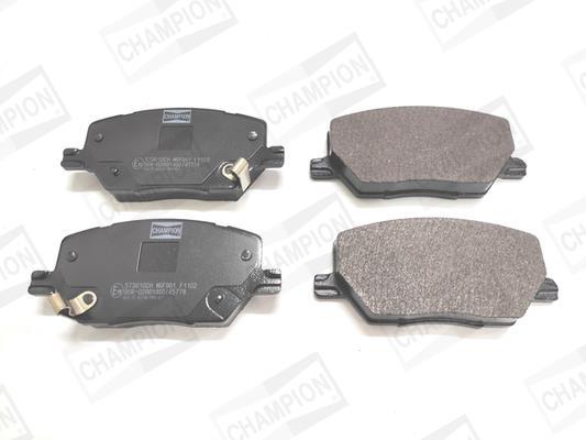 Jeu de 4 plaquettes de frein CHAMPION ref. 573610CH