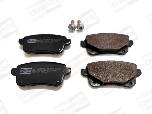 Jeu de 4 plaquettes de frein CHAMPION ref. 573660CH