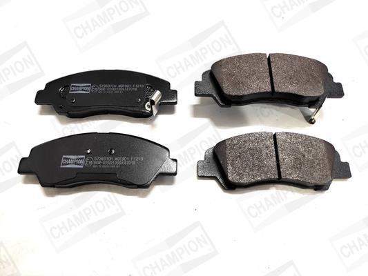 Jeu de 4 plaquettes de frein CHAMPION  ref. 573691CH