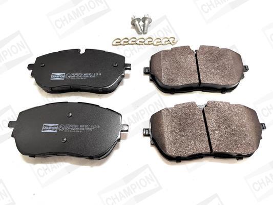 Jeu de 4 plaquettes de frein CHAMPION ref. 573697CH