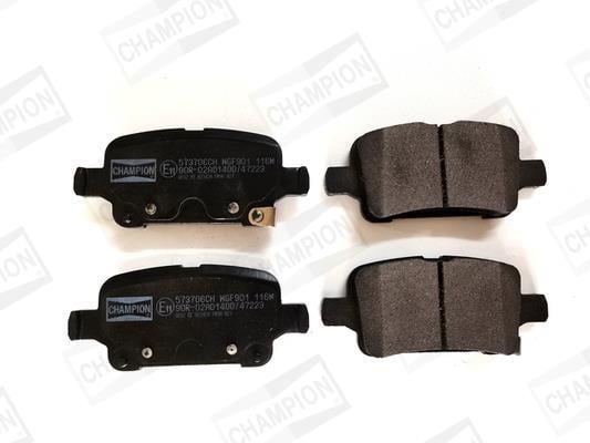 Jeu de 4 plaquettes de frein CHAMPION  ref. 573706CH