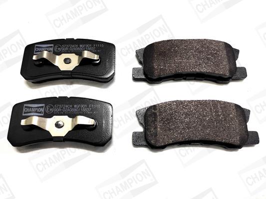 Jeu de 4 plaquettes de frein CHAMPION  ref. 573724CH