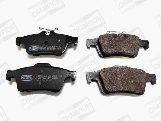 Jeu de 4 plaquettes de frein CHAMPION ref. 573732CH