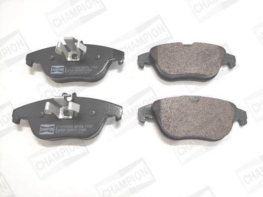 Jeu de 4 plaquettes de frein CHAMPION  ref. 573735CH