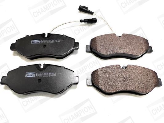 Jeu de 4 plaquettes de frein CHAMPION ref. 573743CH