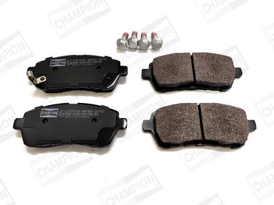 Jeu de 4 plaquettes de frein CHAMPION  ref. 573747CH