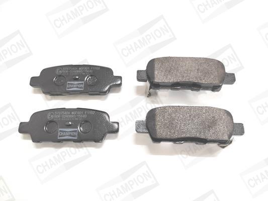 Jeu de 4 plaquettes de frein CHAMPION  ref. 573754CH