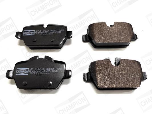 Jeu de 4 plaquettes de frein CHAMPION ref. 573755CH