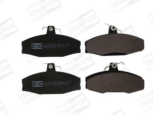 Jeu de 4 plaquettes de frein CHAMPION  ref. 573778CH