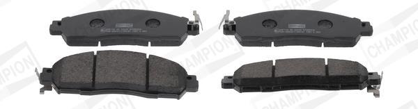 Jogo de 4 pastilhas de travão CHAMPION ref. 573857CH
