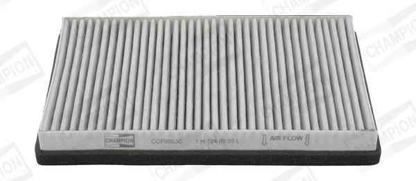 Filtre d'habitacle (Filtre à pollen) CHAMPION ref. CCF0063C