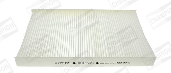 Filtre d'habitacle (Filtre à pollen) CHAMPION ref. CCF0070