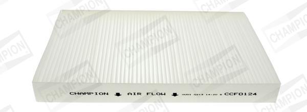 Filtre d'habitacle (Filtre à pollen) CHAMPION ref. CCF0124