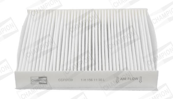 Filtre d'habitacle (Filtre à pollen) CHAMPION ref. CCF0139