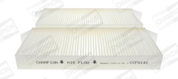 Filtre d'habitacle (Filtre à pollen) CHAMPION  ref. CCF0141