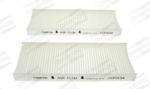 Filtre d'habitacle (Filtre à pollen) CHAMPION ref. CCF0154