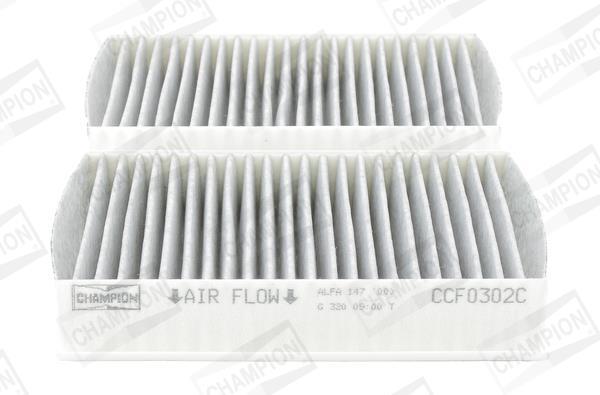 Filtre d'habitacle (Filtre à pollen) CHAMPION ref. CCF0302C