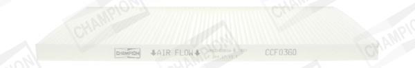 Filtro, aire habitáculo CHAMPION ref. CCF0360