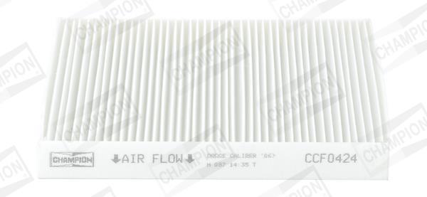 Filtre d'habitacle (Filtre à pollen) CHAMPION ref. CCF0424