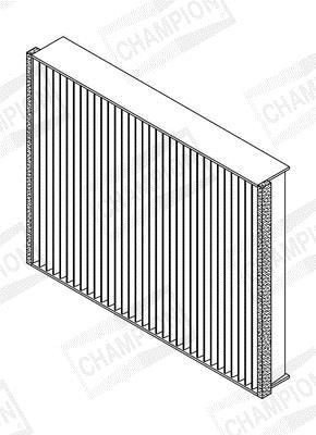 Filtro de habitáculo CHAMPION ref. CCF0472C