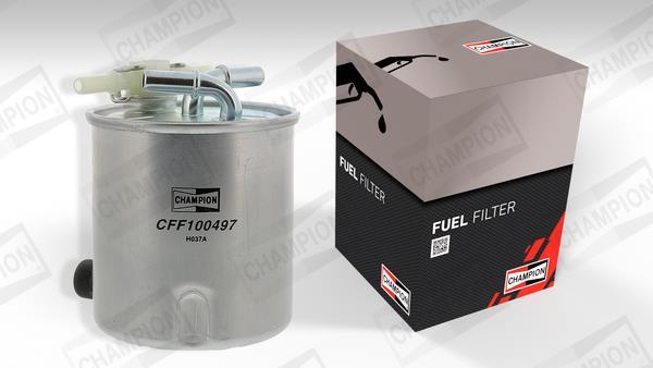 Filtre à carburant (Filtre à gasoil) CHAMPION CFF100497