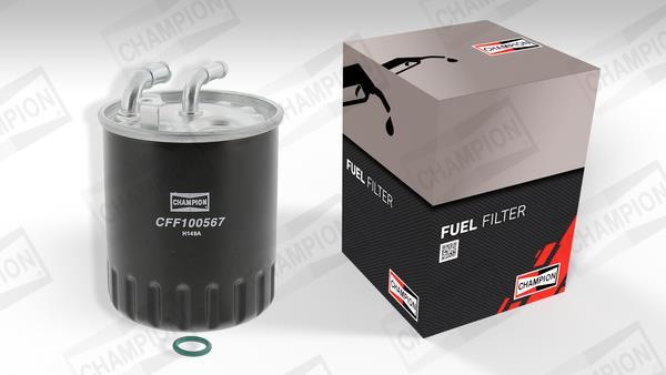 Filtre à carburant (Filtre à gasoil) CHAMPION ref. CFF100567