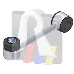 Biellette de barre stabilisatrice (Biellette antiroulis) RTS S.A. ref. 97-90484
