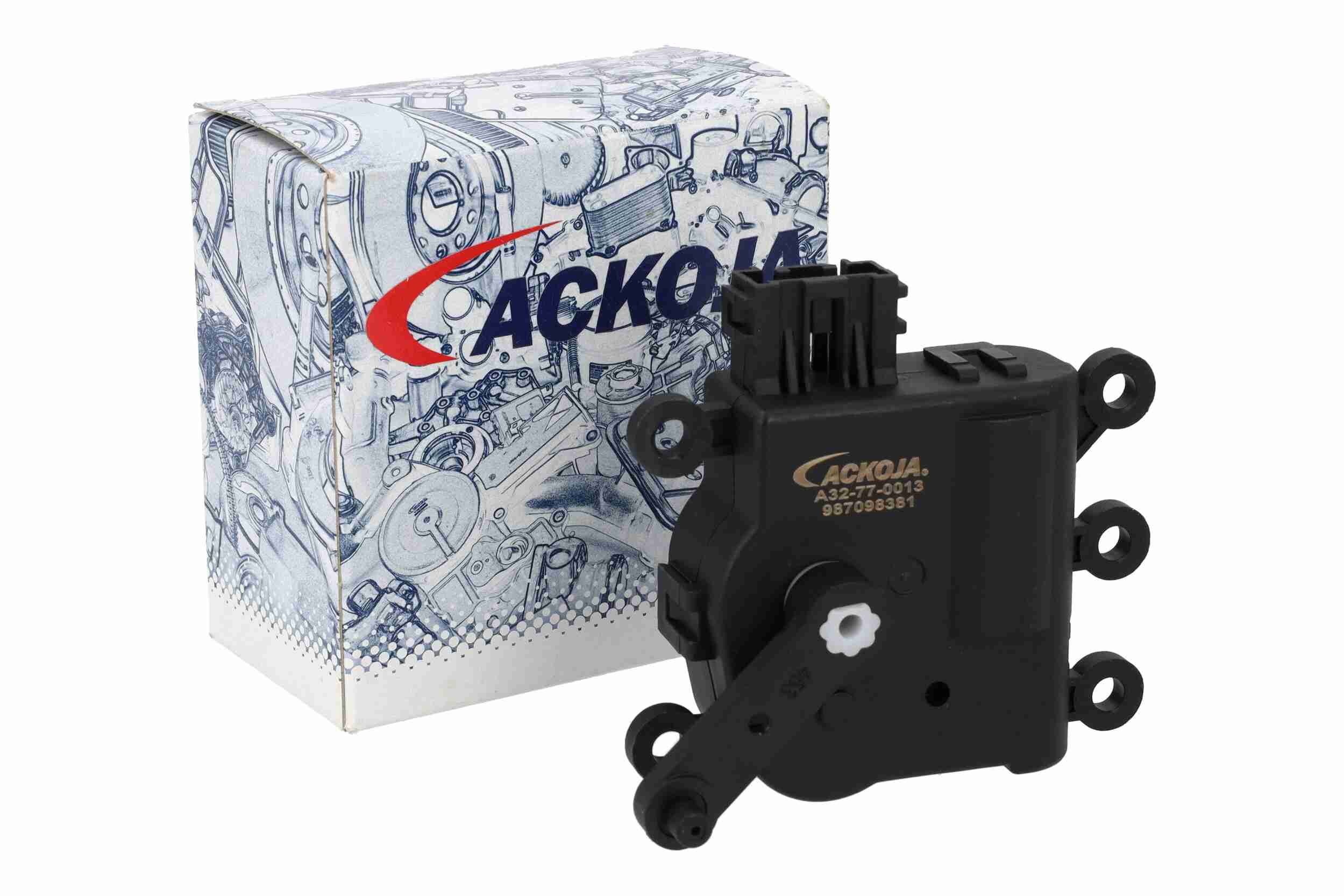 Moteur actionneur de volet de climatisation (Moteur de volet de climatisation) ACKOJA ref. A32-77-0013