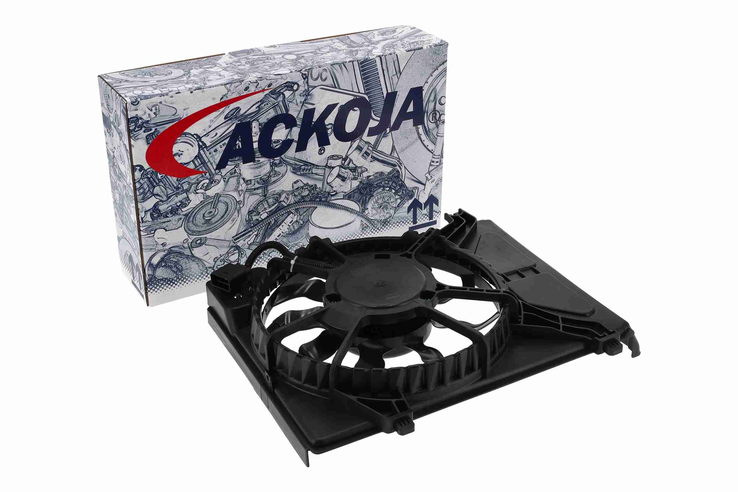 Ventilateur de refroidissement du moteur (Motoventilateur) ACKOJA ref. A52-01-0036