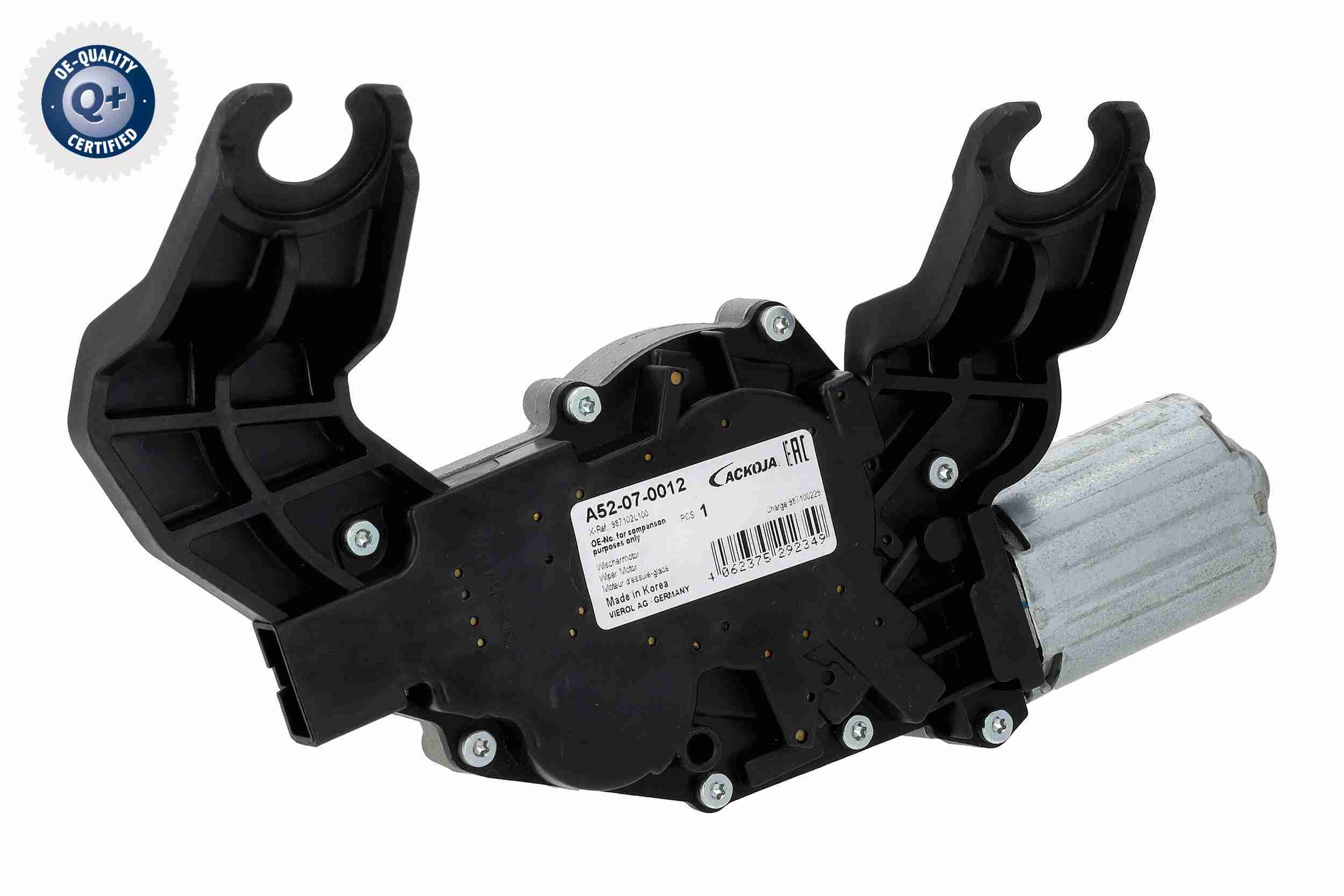 Motor de limpa-vidros ACKOJA ref. A52-07-0012