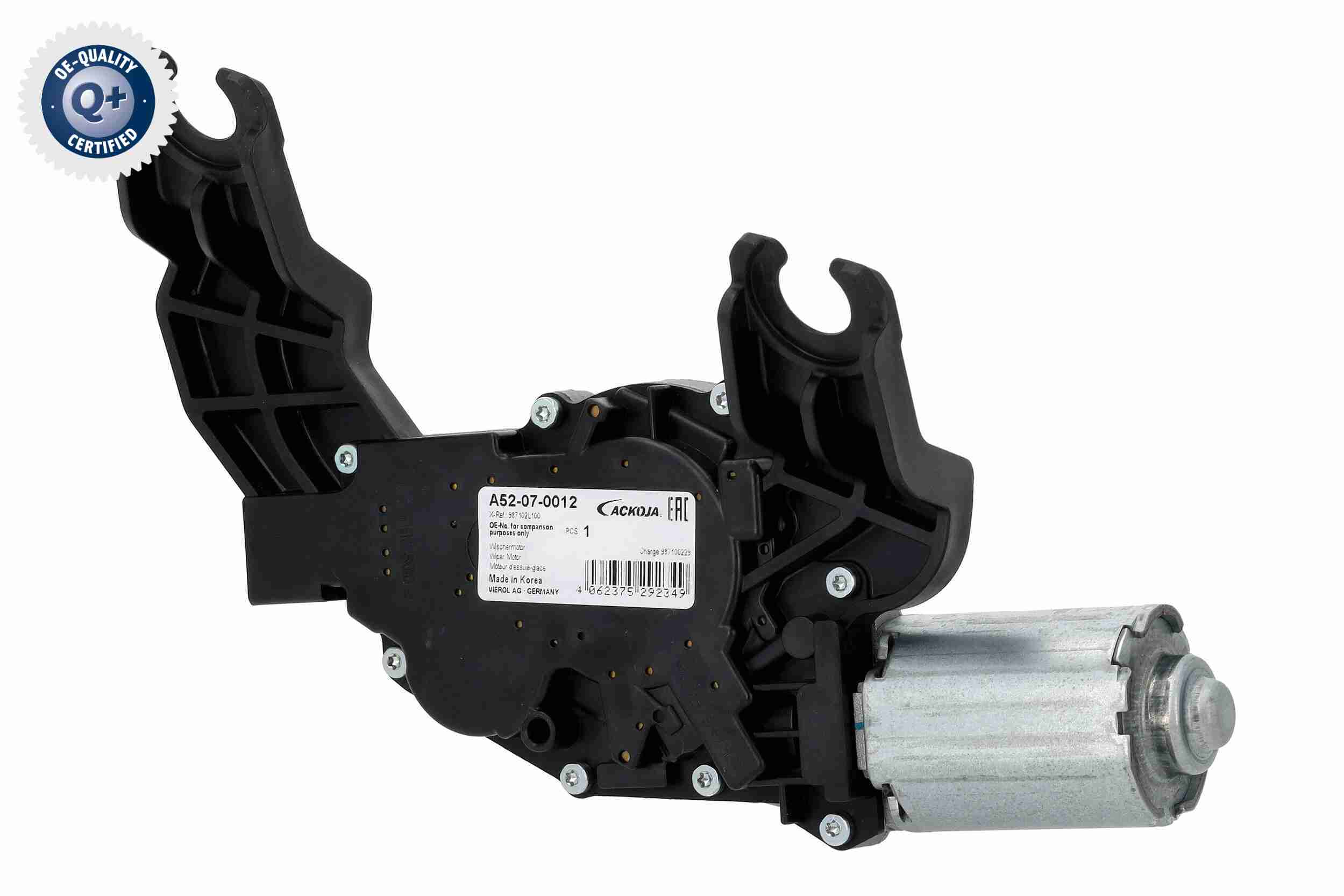 Motor de limpa-vidros ACKOJA ref. A52-07-0012