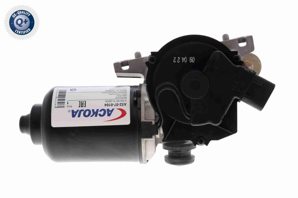 Motor del limpiaparabrisas ACKOJA A52-07-0104