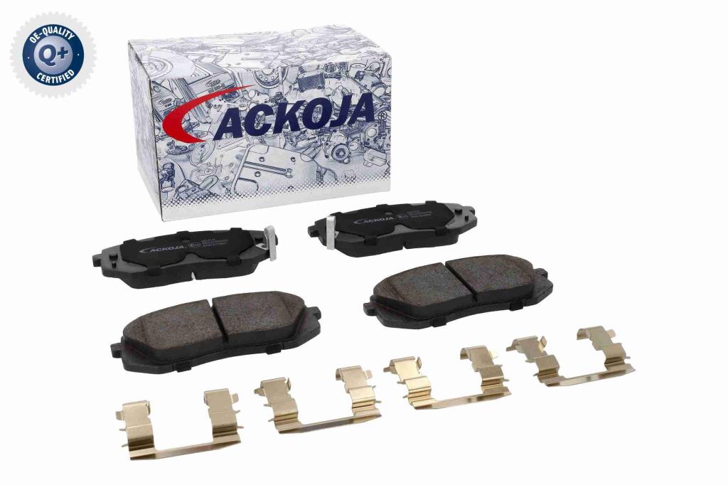 Jeu de 4 plaquettes de frein ACKOJA ref. A53-0142